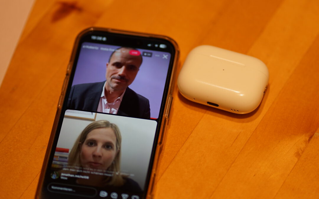 Clemens Hoch, MdL und Verena Hubertz, MdB live auf Instagram